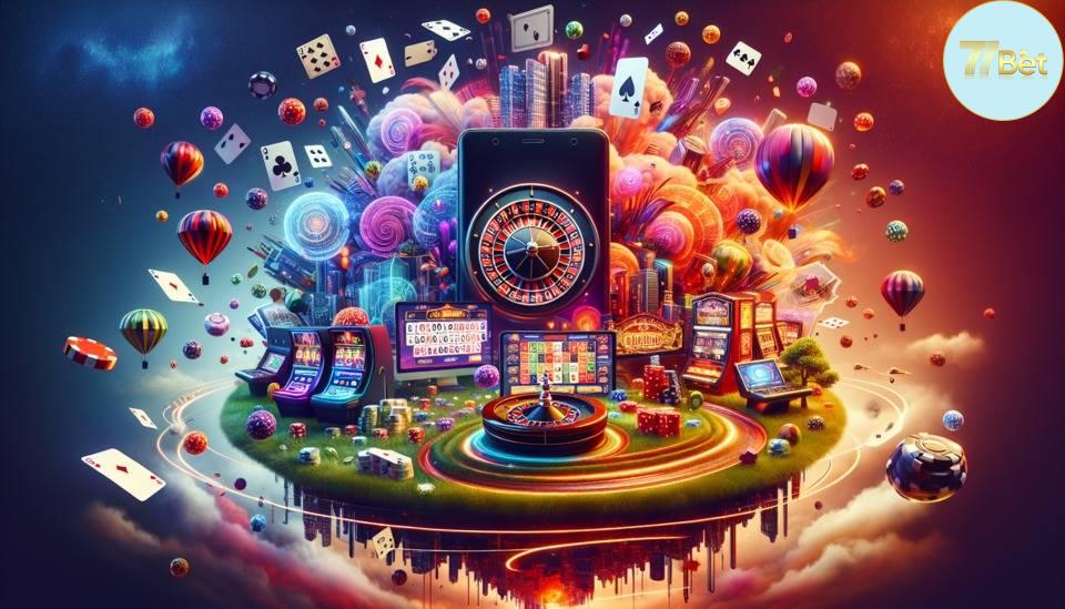 Các trò chơi nổi bật tại 77bet